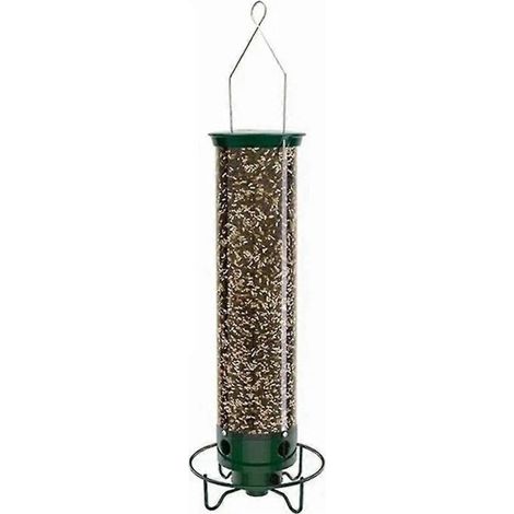 Mangeoire Pour Oiseaux - Anti-écureuils Avec Perchoir Pivotant Activé Par Le Poids - Pour Jardin Et Balcon - 28 X 16 X 32 Cm - 1 2 L (1/5)
