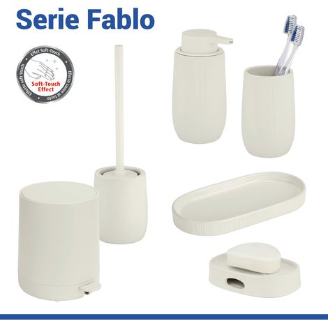 WENKO Treteimer Fablo 5 ltr creme (1/5)