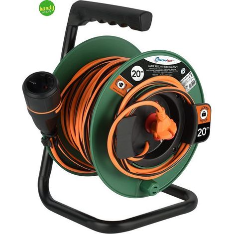 Enrouleur Jardin Electralock Vvf 2x1.5 20m - Electraline (1/5)