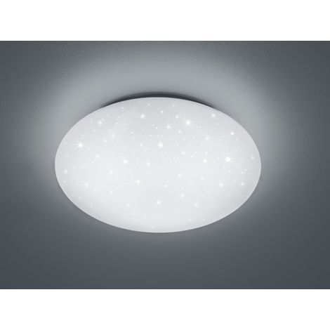 Moderne LED-Deckenleuchte Lukida White Effect Sparkling Stars Trio Lighting
