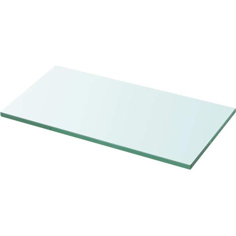 Maison Exclusive - Regalböden 2 Stk. Glas Transparent 20x30 cm