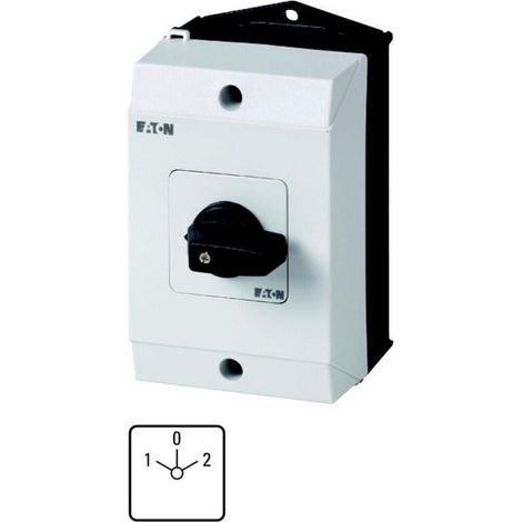 Interruttore eaton t0-2-8211/i1 ip65 montaggio a superficie