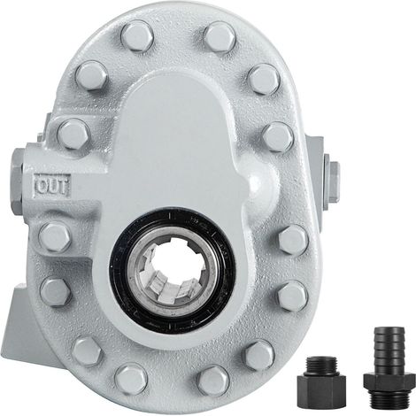 Pompe hydraulique 16,6 GPM moteur hydraulique 540 tr/min fendeuse 2500 PSI fendeur SAE 12 sortie pompe pour fendeuse, hayon élévateur, ciseau élévateur, remorque benne (1/5)
