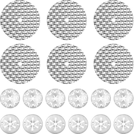 Kit Réparation Bouclier Thermique - Disques 52 mm + Rondelles 30 mm - Pour Automobile - 18 Pièces (1/5)