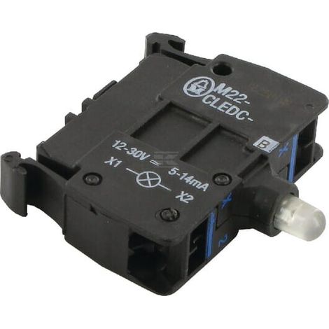 Elem. LED blanco 85-265V base EATON M22CLEDC230W