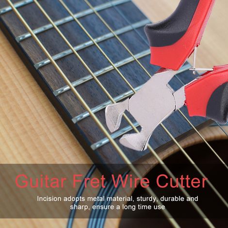 Outil de coupe-frettes pour guitare - Matériel de lutherie professionnel pour entretien d'instruments à cordes (1/5)