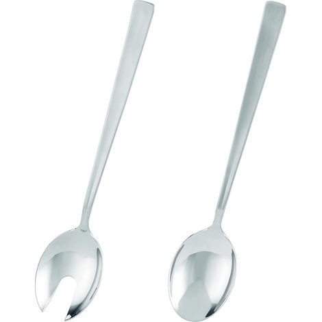 Rosle Juego de Cubiertos para Ensalada Acero Inoxidable 28 cm (1/4)