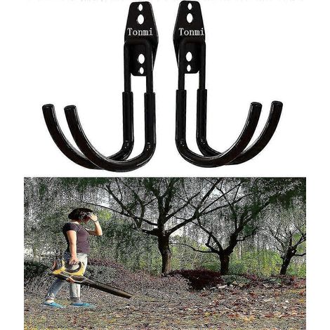 supports pour souffleur de feuilles pour garage, support pour souffleur de feuilles, support pour souffleur de feuilles, souffleur non inclus (lot de 2) (1/4)