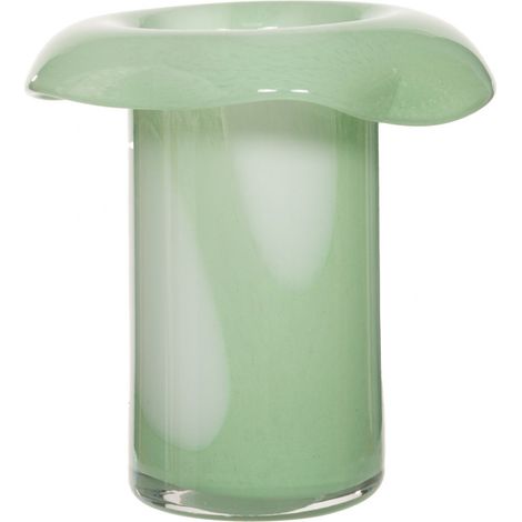 Amadeus - Vase Aiko vert hauteur 20 cm (1/2)