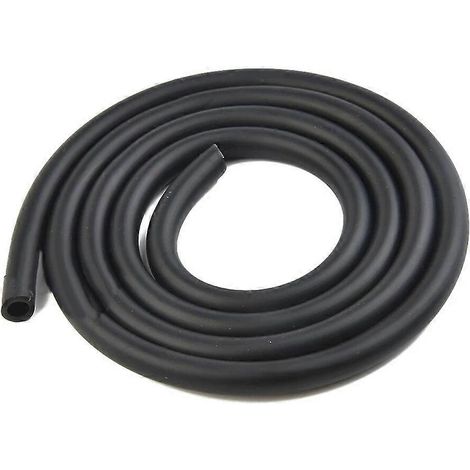 Tuyau d'alimentation en carburant noir 1 m NBR, diamètre intérieur 5 mm, diamètre extérieur 8 mm, pour diesel, essence et eau, compatible avec les moteurs de motos. (1/5)