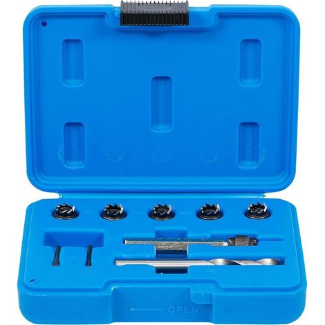 Jeu de Fraises à Dépointer 10 pcs - Acier, Précision et Durabilité - Pro - D-Work (1/5)