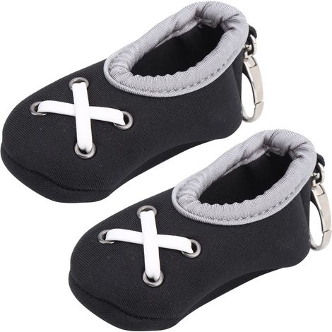 Support De Balles De Golf - Étui En Forme De Chaussure - Matériau Plongée Résistant - Pour Sac Ou Ceinture - Lot De 2 (1/5)
