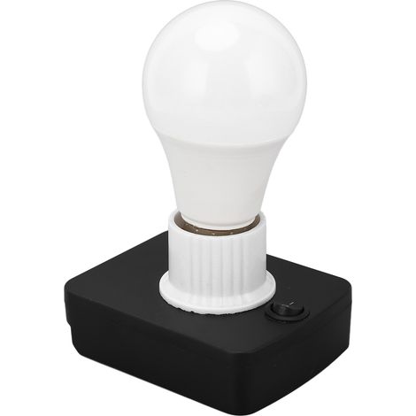 Ampoule LED E27 6500K 700LM Portable pour Batterie Bosch BAT Série 18V, Lumière Blanche en PC (1/5)