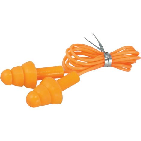 Tappi auricolari in silicone DEDRA SNR 29dB - Protezione dell'udito (1/2)