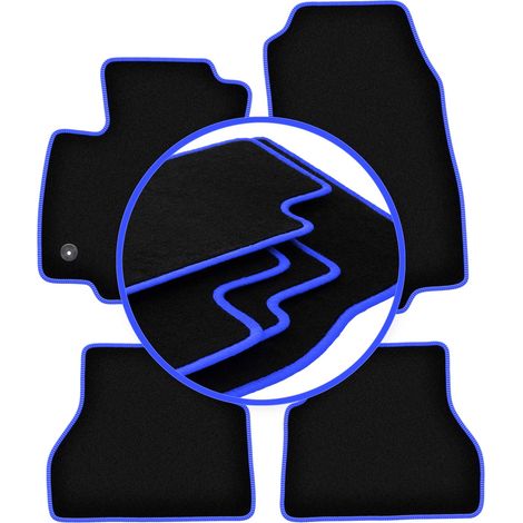 Tapis de sol Carlux bleus pour : Ford B-MAX minivan (2012-2017) (1/5)