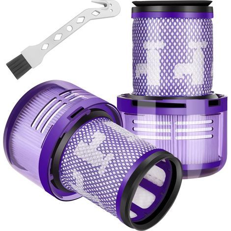 Lot de 2 Filtres de Rechange pour Aspirateur Sans Sac Dyson V12 Detect Slim – Compatible et Haute Performance (1/4)