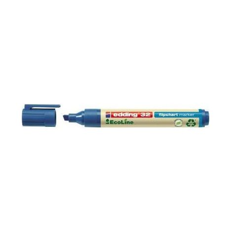 EDDING Flipchartmarker edding 32 EcoLine 1-5mm blau edding 32 EcoLine 1-5mm blau (1/4)