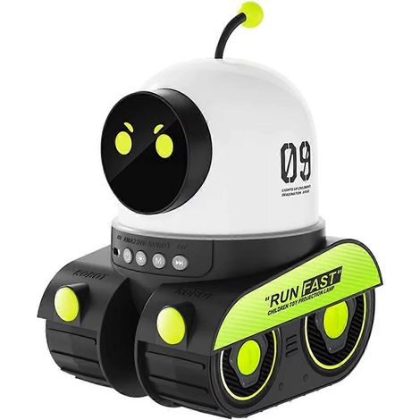 Filiyano – lampe de projection voiture – Veilleuse projecteur d'étoiles pour enfants, lampe de projection voiture robot dessin animé, cadeau (1/5)