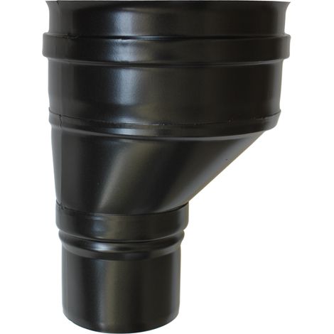 Sivac – Réduction conique décentrée noire – Raccord laiton mâle 80mm – Femelle 150mm – Filetage plomberie pour installations spécifiques (1/2)