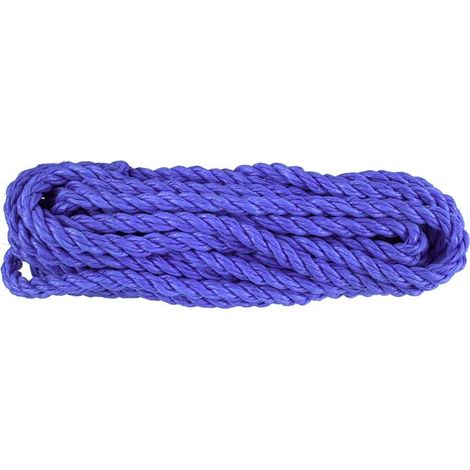 Corda multiuso polipropilene Diam. 10 mm. bianco 2 pz. da 3 mt.