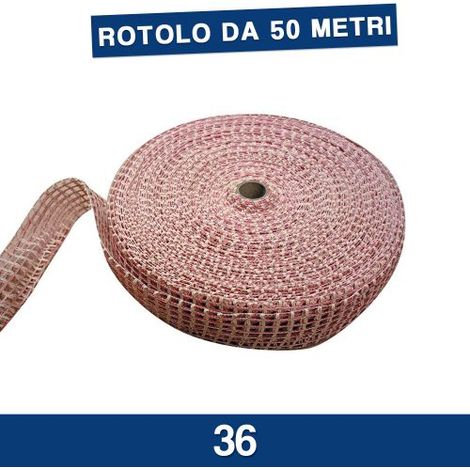 MT 50 RETI RETE ELASTICA DOPPIA TRAMA CALZA INSACCATI SALUMI AFFUMICATURA 13783V 36 (29893)