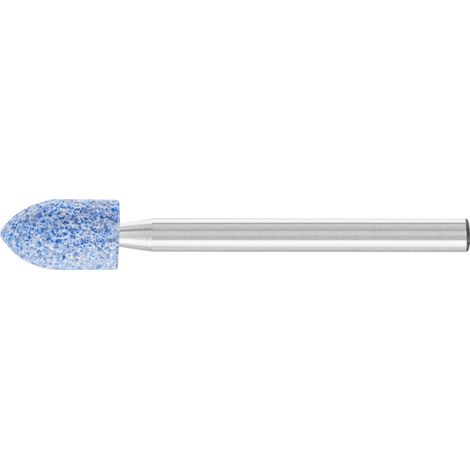 PFERD TOOLS TOUGH Schleifstift Spitzbogen Ø 6x10mm Schaft-Ø 3 mm CO60 für schwer zerspanbare Werkstoffe 10 Stk