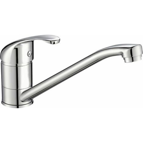 ROUSSEAU Robinet mitigeur de cuisine Belfort - Sans douchette - Chrome