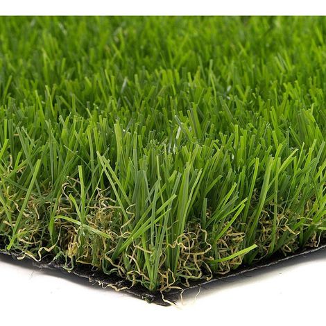 TrAdE Shop Traesio - Prato Sintetico 40mm Finta Erba Tappeto Manto Giardino 4 Sfumature Colore 1x15mt - (1/5)