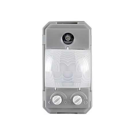 PERRY Rilevatore di movimento 1 modulo per serie civili ad incasso lente bianca - IP40 - 1SPRM030B