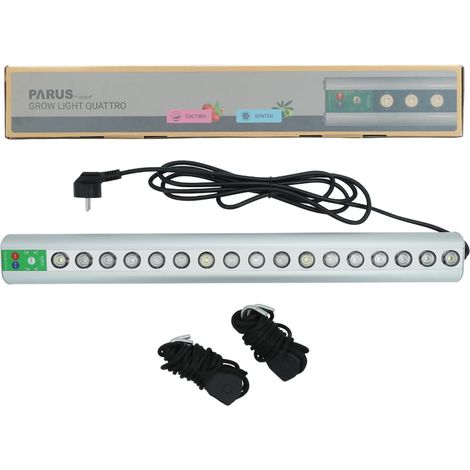 GrowLight Quattro - Parus by Venso LED Pflanzenlampe 35W, Anzuchtlampe LED Pflanzenlampe Vollspektrum, Überwinterung Venso Ecosolutions Pflanzen Licht, Pflanzenlampe Anzucht, Pflanzenlicht LED (1/5)