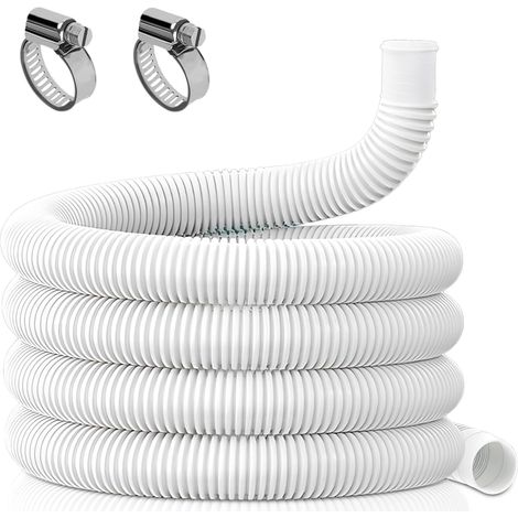 Tuyau pour raccords de piscine 300cm,Pour les raccords de piscine hors sol.Tuyau de rechange pour pompe de piscine.Raccord pour tuyau de filtre(blanc)