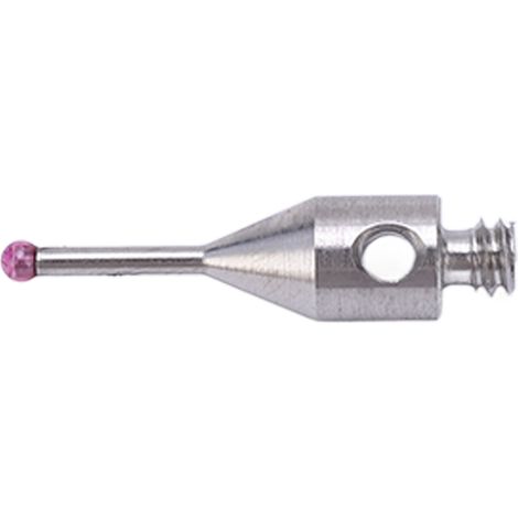 CMM-Tastkopf aus Wolframkarbid mit M2-Gewinde und Rubinkugelspitze für 3-Koordinaten-Werkzeugmaschinen 7806 (1/5)