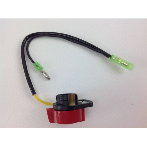 Interrupteur d'arrêt moteur de tondeuse compatible HONDA 36100-ZH7-003 (1/4)