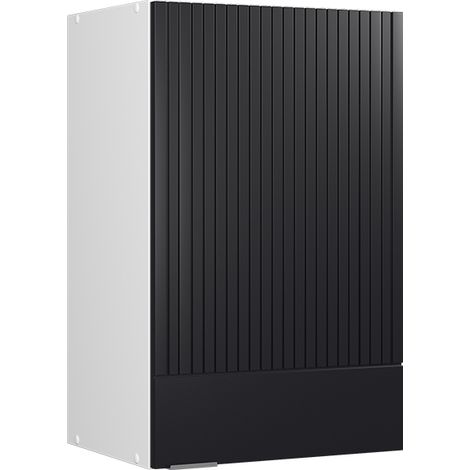 Pensile da cucina Fame-Line, Nero rigato, 45 cm, Vicco