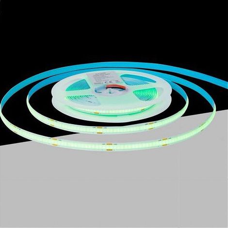 Striscia Led Cob Bobina 5mt Flessible Dc 24v Temperatures Couleur Cob-24v-320 (1/3)