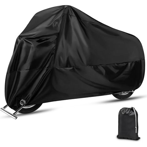 Universal Waterproof Motorcycle Scooter Cover Dust Protection UV Protection Outdoor Scooter Motorcycle Cover (245 x 105 x 125 cm) (1/5)