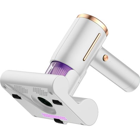 Aspirateur de lit en cadeau : aspirateur de matelas, nettoyeur de lit avec 2 modes, aspire la saleté, les poils d'animaux, filtre lavable, nettoyage efficace des matelas, canapés, poils d'animaux et t (1/5)