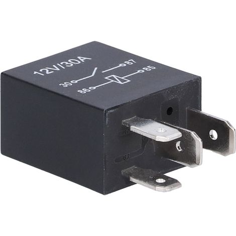 Relais 12V 30A Violet Étanche Lot de 10 pour Auto Feux Antibrouillard Climatisation 4 Broches (1/5)