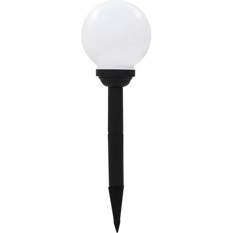 Lampe solaire sphérique LED de jardin 4 pcs 15 cm RVB (1/5)