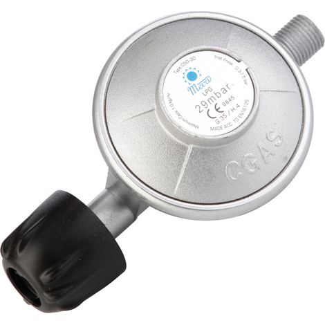 Gasreduzierer, Gasdruckregler für 7/16 Gaskartuschen (1/3)