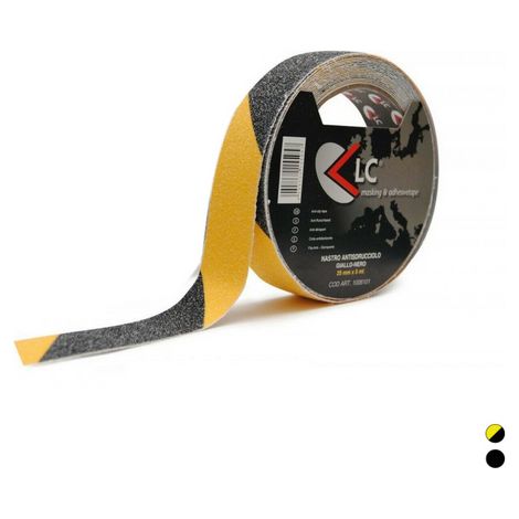 NASTRO ADESIVO ANTISDRUCCIOLO- mm 25 x mt 18 Nero- FF- pezzi 1