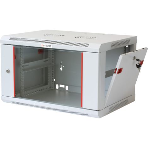 Intellinet 9U mensola da muro grigia 60 kg 600x600 mm (1/5)