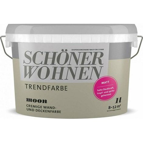 SW Trend Wandfarbe matt 1,0L Moon 7503