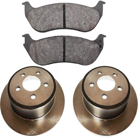 KIT FRENI POSTERIORI compatibile con JEEP WRANGLER II (TJ) - DISCHI + PASTIGLIE OEM: FDB1660 / 18199 /SOSTITUZIONE DIRETTA/BASSA POLVERE/SILENZIOSO (1/5)