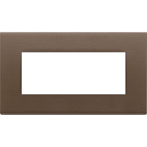 VIMAR - 22649.12 Placca 5M BS bronzo scuro spazzolato