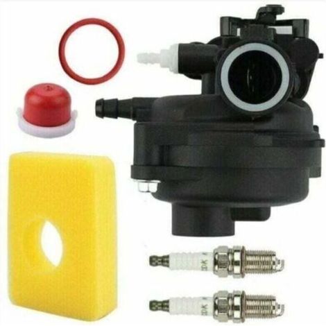 Vergaser-Reparatursatz für Briggs & Stratton 593261 595656 591979 591160, XU, für Rasenmähermotoren 300E 450E 500E 550EX 500 125cc 140cc, 08P502 8P502 02 00000 9P602 9P602 - (1/4)