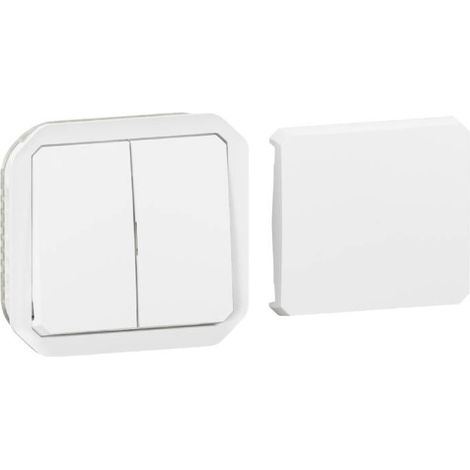 LEGRAND PLEXO TRANSFORMEUR RÉVERSIBLE 5 FONCTIONS SAILLIE À COMPOSER ÉTANCHE BLANC IP55 - 069618L (1/4)