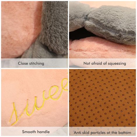 Weiches Bodenkissen für Kinder, Plüschtier, Sofakissen fürs Schlafzimmer, Wohnaccessoire, flauschiges Kissen (1/3)