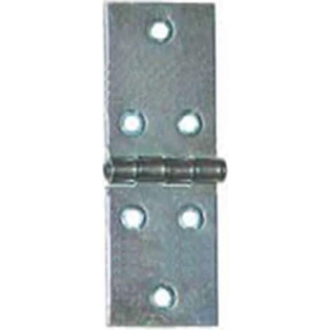 Cerniere lunghe 80 x 25 mm. - zincate - 4 pz.