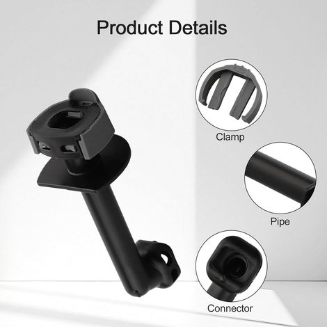 Convient pour le coude de sortie avec collier de serrage des pièces détachées pour nettoyeurs haute pression Karcher K1/K2/K3, coude de sortie pour nettoyeur haute pression 4.064-047.0, 40640470, 5.06 (1/4)